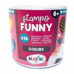 Aladine 3085179 - Kinder Stempel Funny Herzen