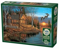 Cover Cobble Hill Blockhütte am See 1000 Teile