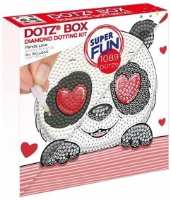 Cover Diamond Dotz 2592832 - Diamond Painting Panda Liebe