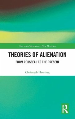 Theories of Alienation - Henning, Christoph