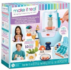 Cover Make it Real 2901465 - Mini Töpferstudio, 26-teilig, lufttrocknender Ton
