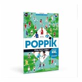 POPPIK 1841076 - Sticker Lernposter Fussball-Clubs