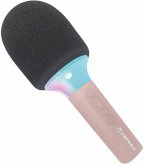 Kidywolf Mikrofon Bluetooth mit Licht rosa