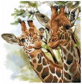 Diamond Dotz 2591536 - Diamond Painting Giraffen