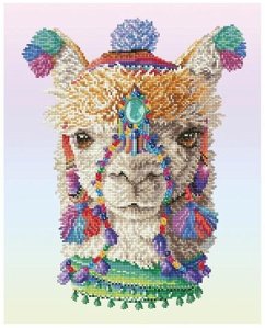 Cover Diamond Dotz 2593236 - Diamond Painting Bohemian Alpaka