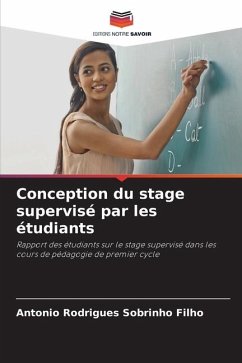 Conception du stage supervisé par les étudiants - Sobrinho Filho, Antonio Rodrigues