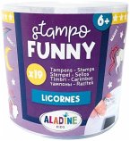 Aladine 3085180 - Kinder Stempel Funny Einhorn