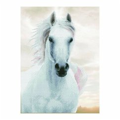 Diamond Dotz 2524509 - Diamond Painting Pferd weiss