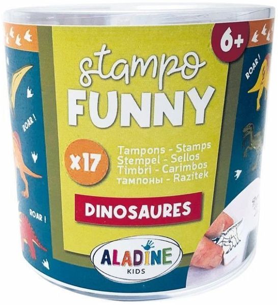 Aladine 3085174 - Kinder Stempel Funny Dinosaurier Aladine 3085174 - Kinder Stempel Funny Dinosaurier