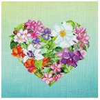 Diamond Dotz 2524359 - Diamond Painting Blumenherz