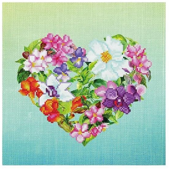 Diamond Dotz 2524359 - Diamond Painting Blumenherz