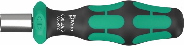 Wera 838 RA S Bits-Handhalter mit Ratschenfunktion 1/4 Wera 838 RA S Bits-Handhalter mit Ratschenfunktion 1/4