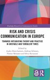 Risk and Crisis Communication in Europe