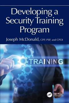 Developing a Security Training Program - McDonald, Joseph