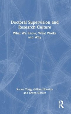 Doctoral Supervision and Research Culture - Clegg, Karen; Houston, Gillian; Gower, Owen
