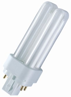 Osram DULUX D/E Energiesparlampe 13W/840 G24Q-1 FS1