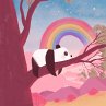 Mimi the panda and the sleepy rainbow... - Bild 1