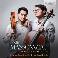 Massonneau:3 Duos Concertante Op.9 - Barald,Dylan/Baraldi,Demian