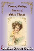 Poems, Poetry, Quotes & Other Things (eBook, ePUB)