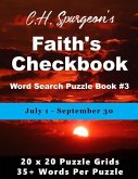 C. H. Spurgeon's Faith Checkbook Word Search Puzzle Book #3