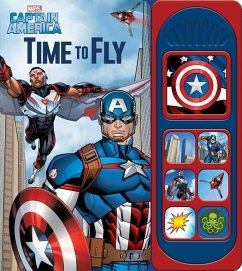 Marvel Captain America: Time to Fly Sound Book - Pi Kids