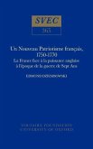 Un Nouveau Patriotisme Français, 1750-1770