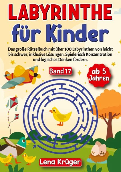 Labyrinthe für Kinder ab 5 Jahren - Band 17
