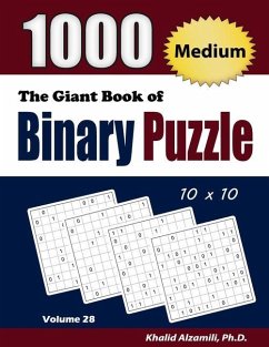 The Giant Book of Binary Puzzle - Alzamili, Khalid