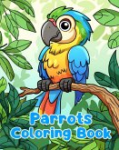 Parrots Coloring Book