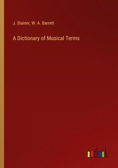 A Dictionary of Musical Terms