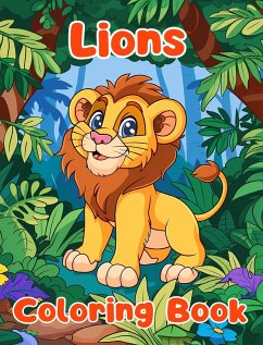 Lions Coloring Book - Sauseda, Sancha