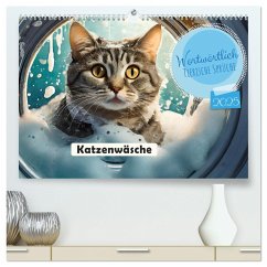 Wortwörtlich - Tierische Sprüche (hochwertiger Premium Wandkalender 2025 DIN A2 quer), Kunstdruck in Hochglanz - Calvendo;pixs:sell