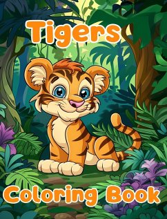 Tigers Coloring Book - Sauseda, Sancha