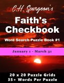 C. H. Spurgeon's Faith Checkbook Word Search Puzzle Book #1