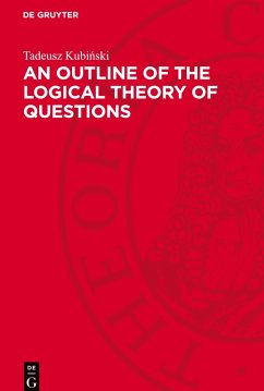 Cover An Outline of the Logical Theory of Questions