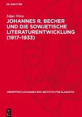 Johannes R. Becher und die sowjetische Literaturentwicklung (1917¿1933)