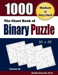 The Giant Book of Binary Puzzle - Alzamili, Khalid