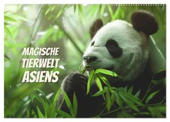 Magische Tierwelt Asiens (Wandkalender 2025 DIN A2 quer), CALVENDO Monatskalender
