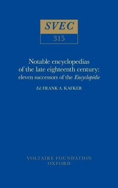 Notable Encyclopedias of the Late Eighteenth Century