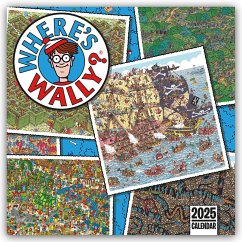 Where's Square Wally Square Wall Calendar 2025 - Carousel Calendar