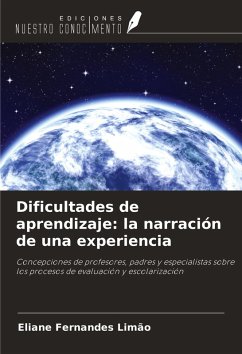 Cover Dificultades de aprendizaje: la narración de una experiencia