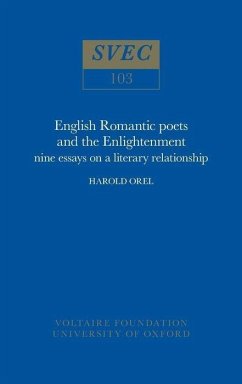 English Romantic Poets and the Enlightenment - Orel, Harold