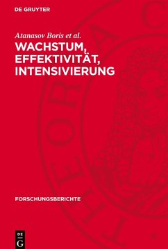 Cover Wachstum, Effektivität, Intensivierung