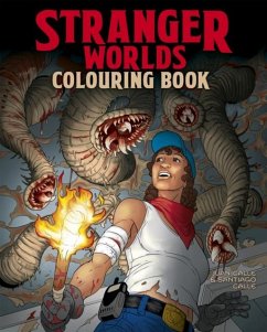 Cover Stranger Worlds Colouring Book