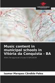 Music content in municipal schools in Vitória da Conquista - BA
