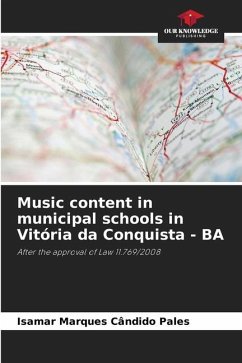 Music content in municipal schools in Vitória da Conquista - BA - Marques Cândido Pales, Isamar