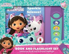 Gabby Sparkle Science Book & 5 Sound Flashlight Set - Kids, P I