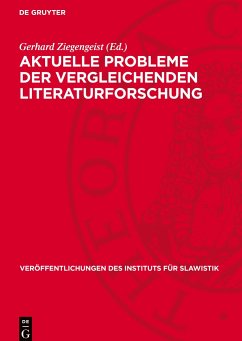 Aktuelle Probleme der vergleichenden Literaturforschung