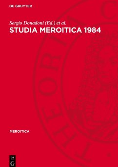 Cover Studia Meroitica 1984