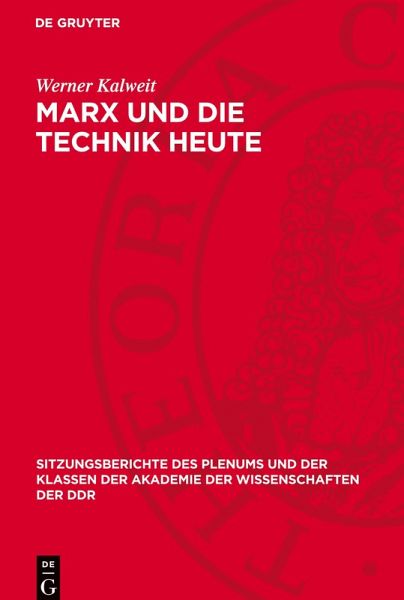 Marx und die Technik heute